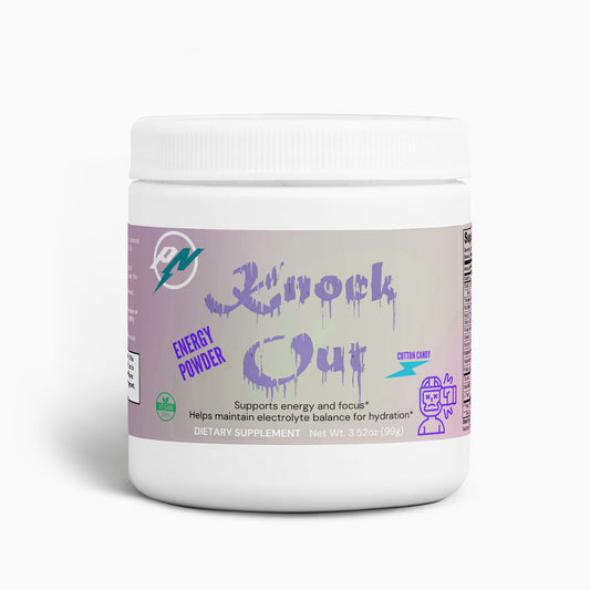 Knockout Energy Powder (Cotton Candy)