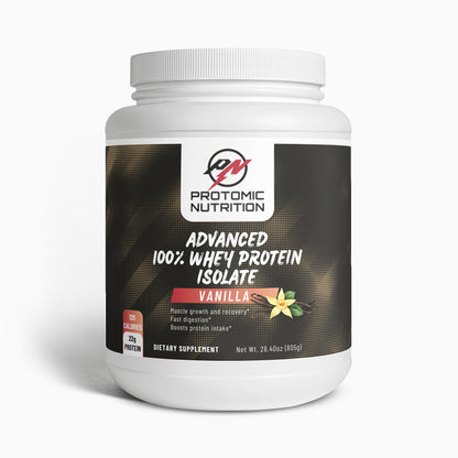 Advanced 100% Whey Protein Isolate (Vanilla)