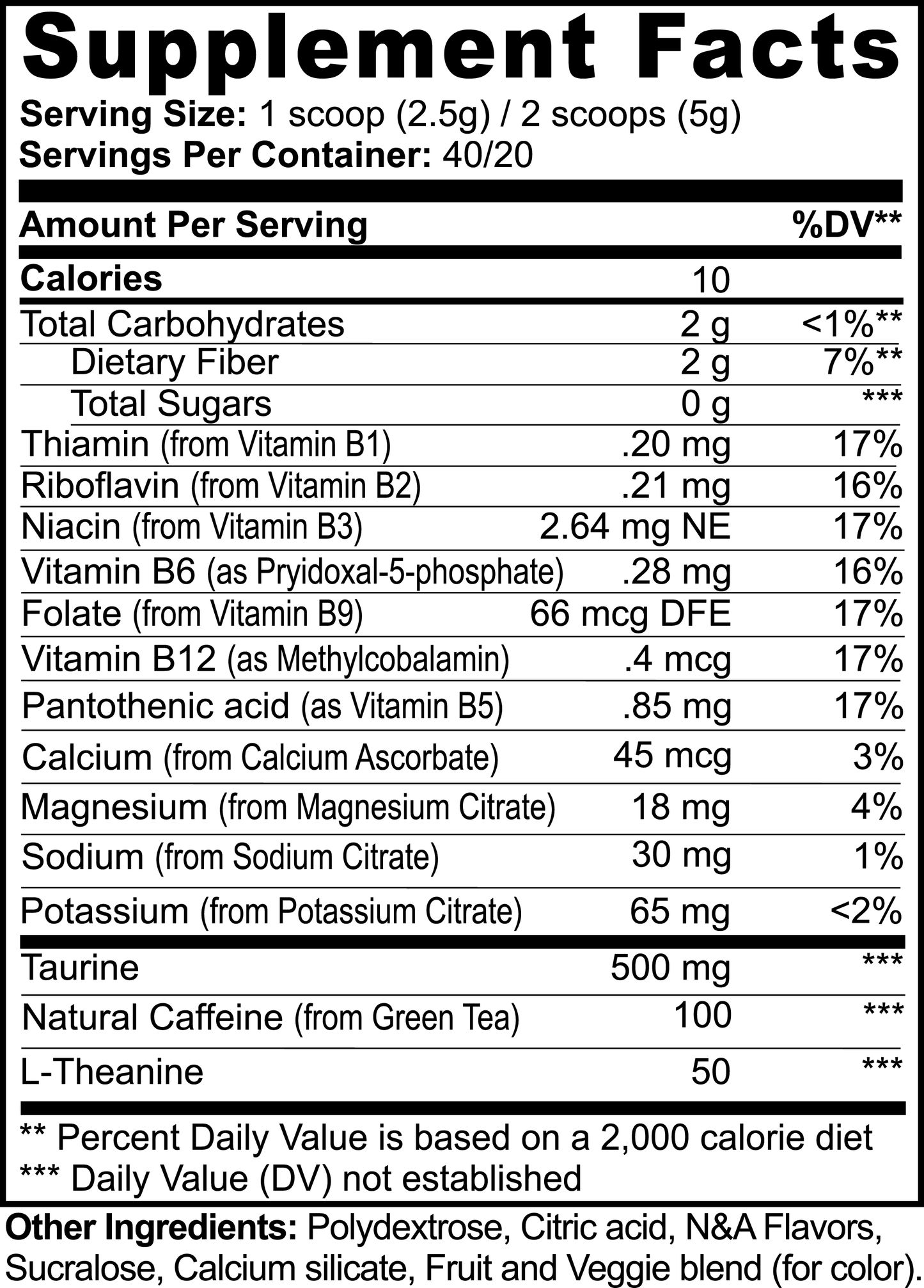 Knockout Energy Powder (Melon Creamsicle)