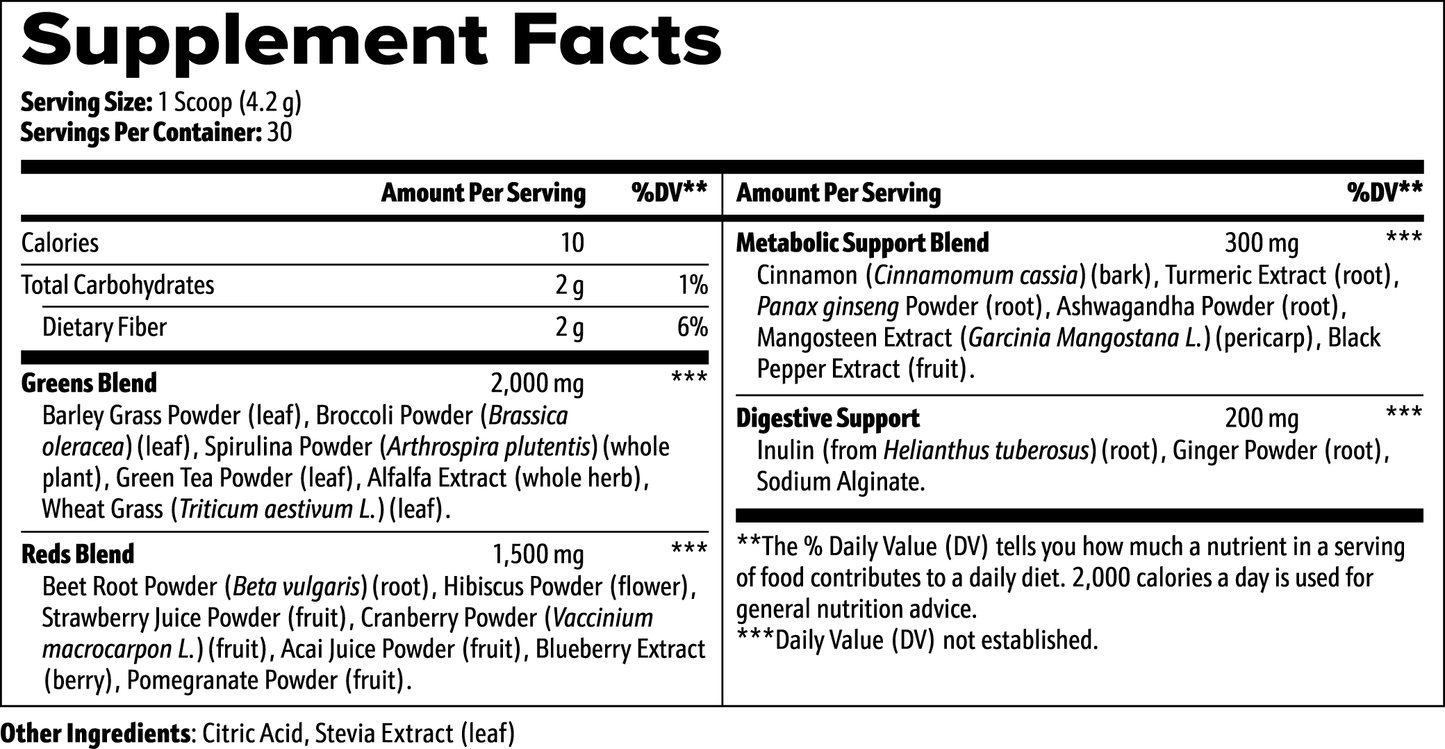 Mean Greens/Greens Superfood